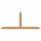 Ekena Millwork Portland Timber Gable Bracket, Western Red Cedar, 96"W x 40"H x 3 1/2"D x 5 1/2"F, 10/12 Pitch GBW096X40X0406POR00SWR - alternate 1